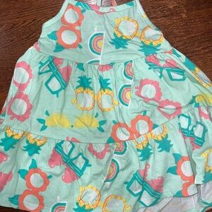 Falls Creek Colorful Crossback Dress with Sunglass Print